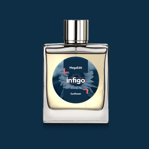 Picture of Perfume Bottle Label